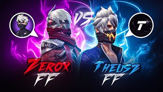 Zerox FF🇳🇵 Vs theuszffofc 🇧🇷  Freestyle Gods🔥 1vs1 Series 03 [upl. by Ennaeilsel]