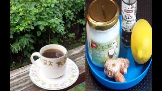 How to make a healthy tea  Turmeric Tea  Immunity booster  Easy  Simple [upl. by Lehcim]