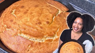 The ULTIMATE Soul Food Cornbread Recipe Perfect For Your Next CORNBREAD DRESSING [upl. by Atirehc]