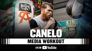 Canelo Alvarez Media Workout  CaneloCharlo [upl. by Janie288]