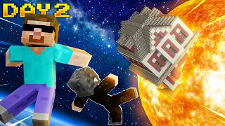 How we Got Trapped in SPACE in Minecraft [upl. by Anthony151]