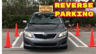 Driving lessonHow to Park in ReverseLearning to DriveCar [upl. by Tterrab652]