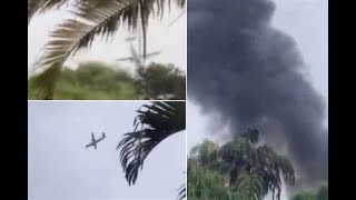 Tragic Plane Crash Near São Paulo 62 Feared Dead [upl. by Yoccm]