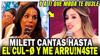 MILETT FIGUEROA y MIMI ALVARADO se dicen de todo en el CANTANDO 2024 “Cantas hasta el C” [upl. by Myrta]