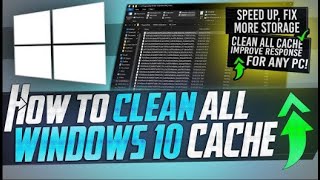 How to clean pc all windows cache💻⚡ [upl. by Groscr]