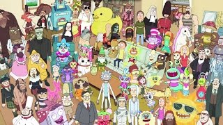 Every parasite from Rick and Morty season 2 episode quotTotal Rickallquot [upl. by Owain]