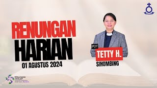 RENUNGAN HARIAN HKBP CIJANTUNG  Kamis 01 Agustus 2024 [upl. by Silevi548]