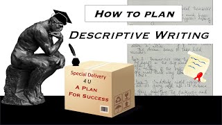 How to Plan Great Descriptive Writing  gcse amp KS 3 coursework or exams [upl. by Nilre944]