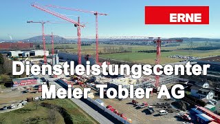 In Oberbuchsiten entsteht das neue Dienstleistungscenter DCO der Meier Tobler AG Hightech im Bau [upl. by Nalliuq290]